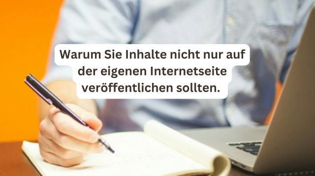 Inhalte auf externe Plattformen veröffentlichen